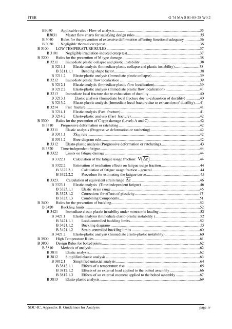 iter structural design criteria for in-vessel components (sdc-ic)