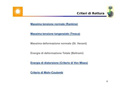 L6-criteri di rottura - Docente.unicas.it