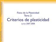 Criterios de plasticidad - Departamento de Ciencia de Materiales ...