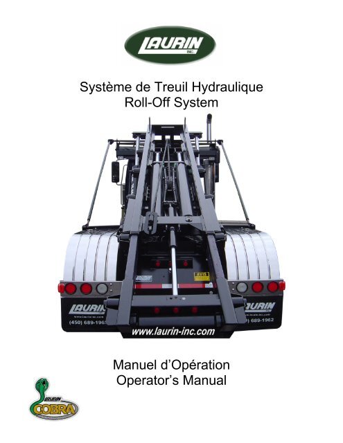 Système de Treuil Hydraulique Roll-Off System Manuel d ... - Laurin