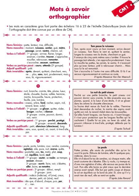 Cm1 Décembreindd La Classe
