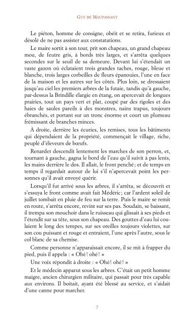 La Petite Roque - Maupassant - Éditions du Boucher