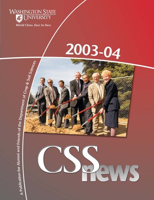 CSS News 2003-04 pdf - Dept. of Crop and Soil Sciences ...