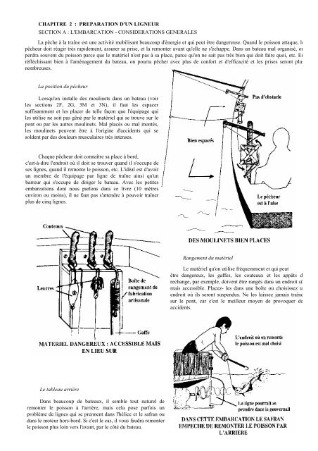 TABLE DES MATIERES Chapitre / Section Page - Azur peche