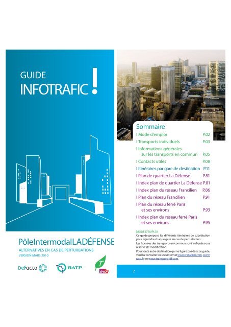 Guide Info Trafic - La Défense
