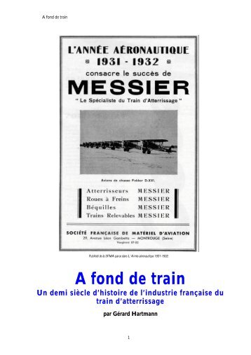 A fond de train, Messier