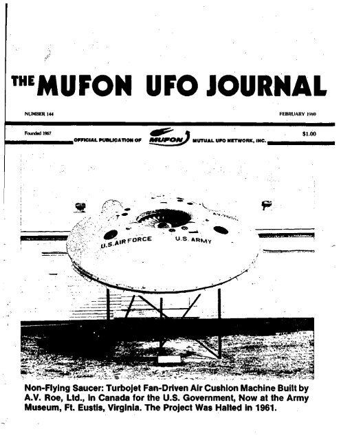 themufoh ufo journal - The Black Vault