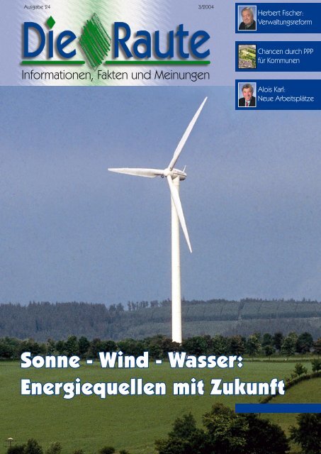 Sonne – Wind – Wasser - CSU Neumarkt