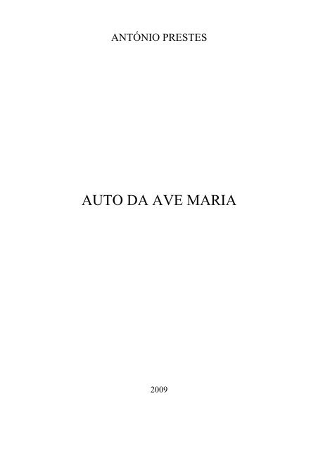 Auto da Ave Maria