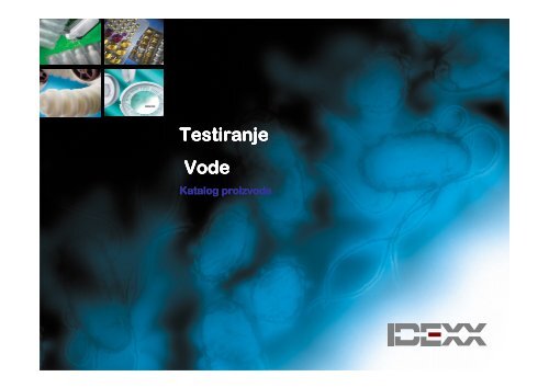 IDEXX VODA katalog proizvoda - Bosna Vet
