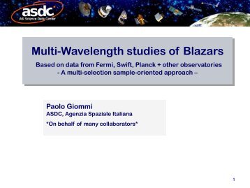 Multi-Wavelength studies of Blazars - cta