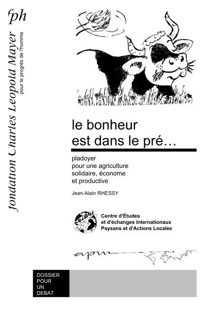 le bonheur est dans le pré…