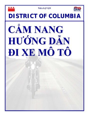 CẨM NANG HƯỚNG DẪN ĐI XE MÔ TÔ