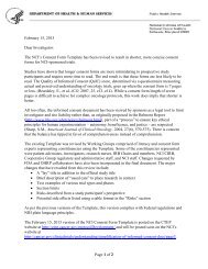 Cover Letter for NCI Consent Form Template - Cancer Therapy ...