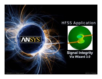 Signal Integrity Via Wizard 3.0 - Ansys