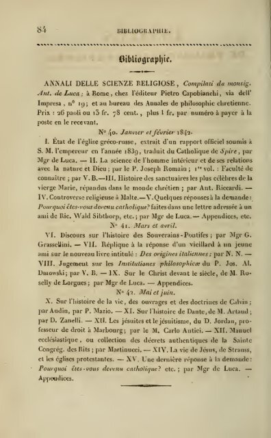 Annales de Philosophie Chrétienne 26.pdf - Bibliotheca Pretiosa