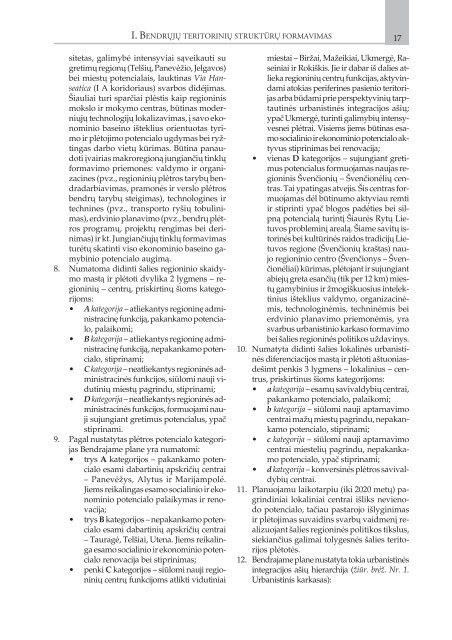 lietuvos respublikos teritorijos bendrasis planas - Aplinkos ministerija