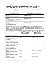 Common Terminology Criteria for Adverse Events (CTCAE) v3.0 ...