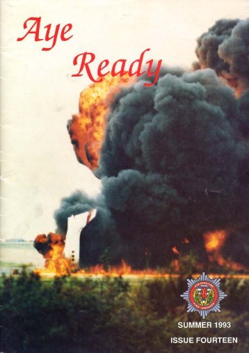 Aye Ready No.14 1993 - Strathclyde Fire Brigade