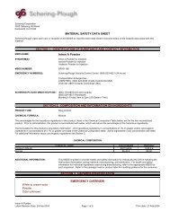 MATERIAL SAFETY DATA SHEET SECTION 1. IDENTIFICATION ...