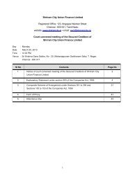 `Shriram City Union Finance Limited Registered Office: 123 ...