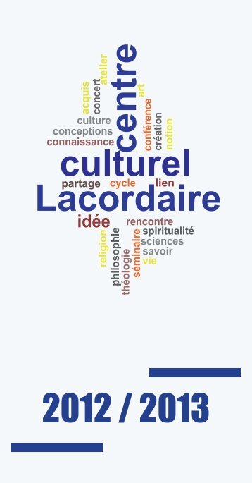 Petit Lacordaire 2012-2013.pdf - Dominicains de Montpellier
