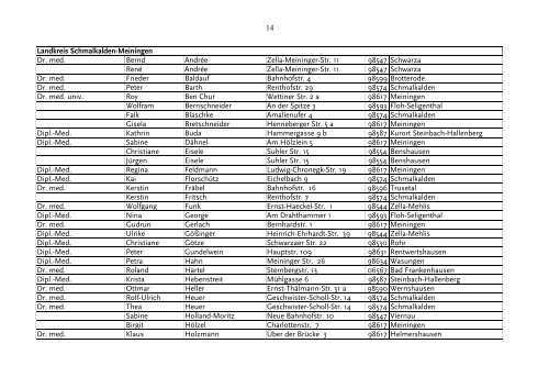 Liste impfbereiter Ärzte Thüringen - Antenne Thüringen