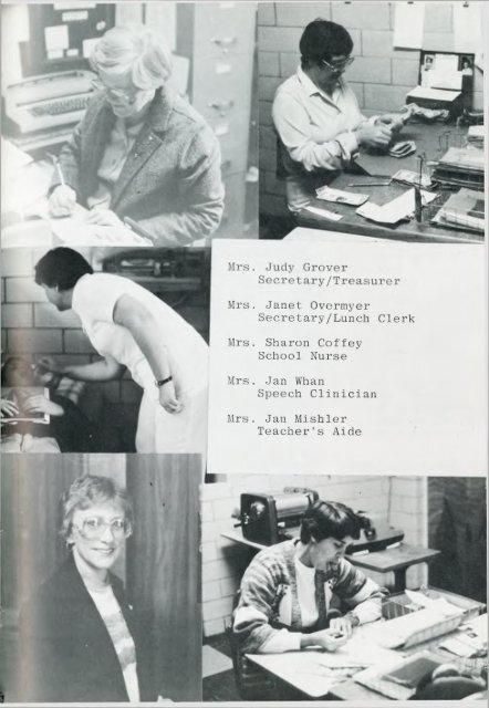 Culver Elementary - Jr High yearbook 1982-1