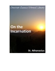Pdf copy of St. Athanasius on the Incarnation - Christ United ...