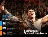 spartacus: Gods of the arena - Shaw Direct