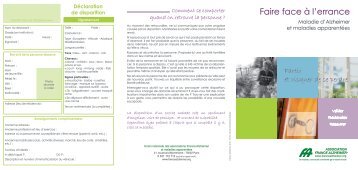 Dépliant Faire face à l'errance.pdf - France Alzheimer