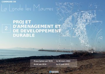 Projet d'Aménagement et de Développement Durable - Mairie de La ...