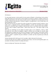 1 Introduzione La mia grande passione su tutto ... - Egittologia.net
