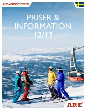Priser & Information 2012-2013 - Skistar