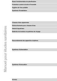 Bases fondamentales de planification - Geberit