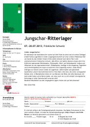 Jungschar-Ritterlager - CVJM-Westbund