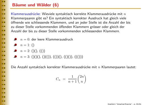 Kapitel 6 Graphentheorie