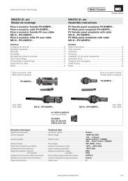 Assembly instructions MA232 (fr_en) - Multi-Contact