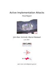 Active Implementation Attacks