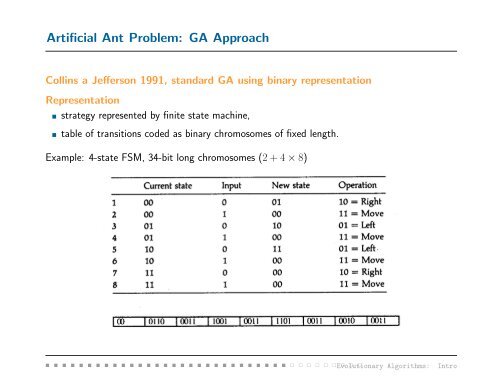 Evolutionary Algorithms: Introduction Jiˇr´ı Kubal´ık Department of ...