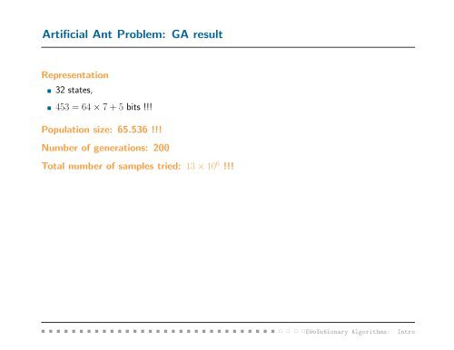 Evolutionary Algorithms: Introduction Jiˇr´ı Kubal´ık Department of ...