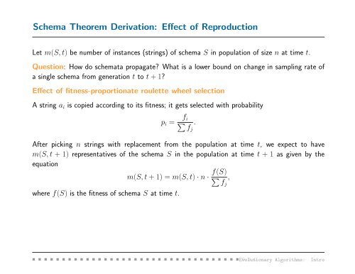 Evolutionary Algorithms: Introduction Jiˇr´ı Kubal´ık Department of ...