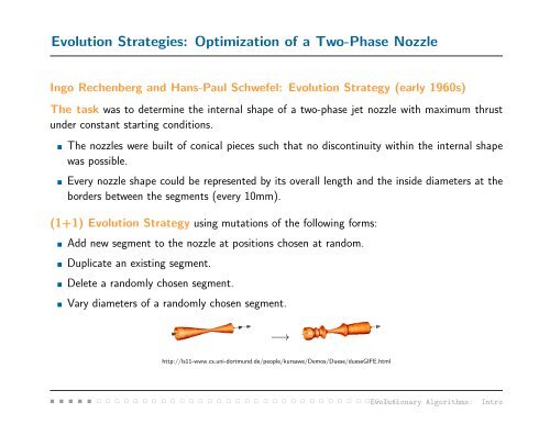 Evolutionary Algorithms: Introduction Jiˇr´ı Kubal´ık Department of ...