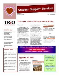 Feb 09 Newsletter - University of Wisconsin La Crosse