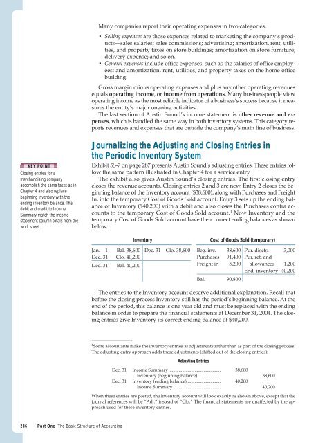 Merchandising Operations and the Accounting Cycle - Pearson