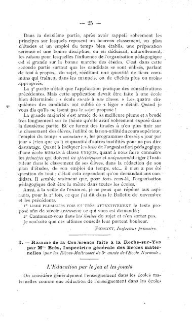 Bulletin de l'illstratioll Primaire - Archives de Vendée