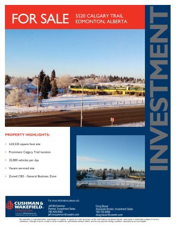 5520 Calgary Trail brochure.indd