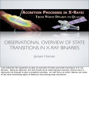 observational overview of state transitions in x-ray binaries