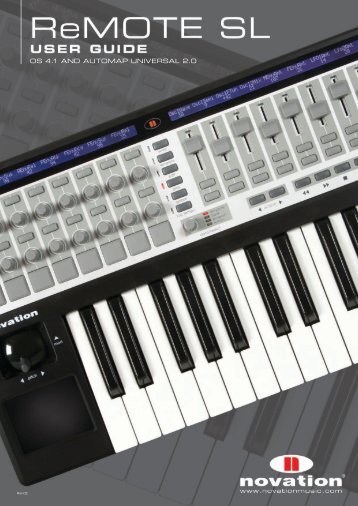 OS 4.1 AND AUTOMAP UNIVERSAL 2.0 - Novation