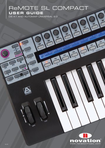 OS 4.1 AND AUTOMAP UNIVERSAL 2.0 - Novation